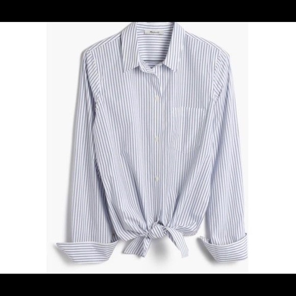 Madewell Tops - Madewell Button Down with Tie Front